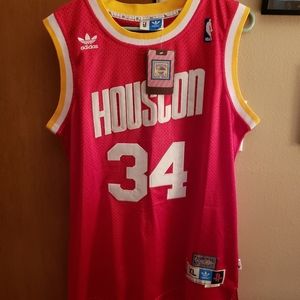 NBA authentic Rovkets Hakeem Olajuwon jersey